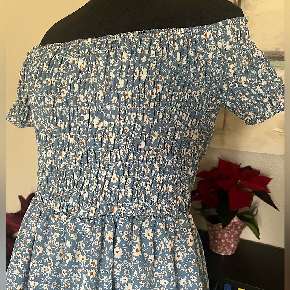 SHEIN Off the Shoulder Mini Dress - Picture 5 of 15